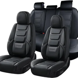 Universal Waterproof Leather Car Seat Covers Full Set,
